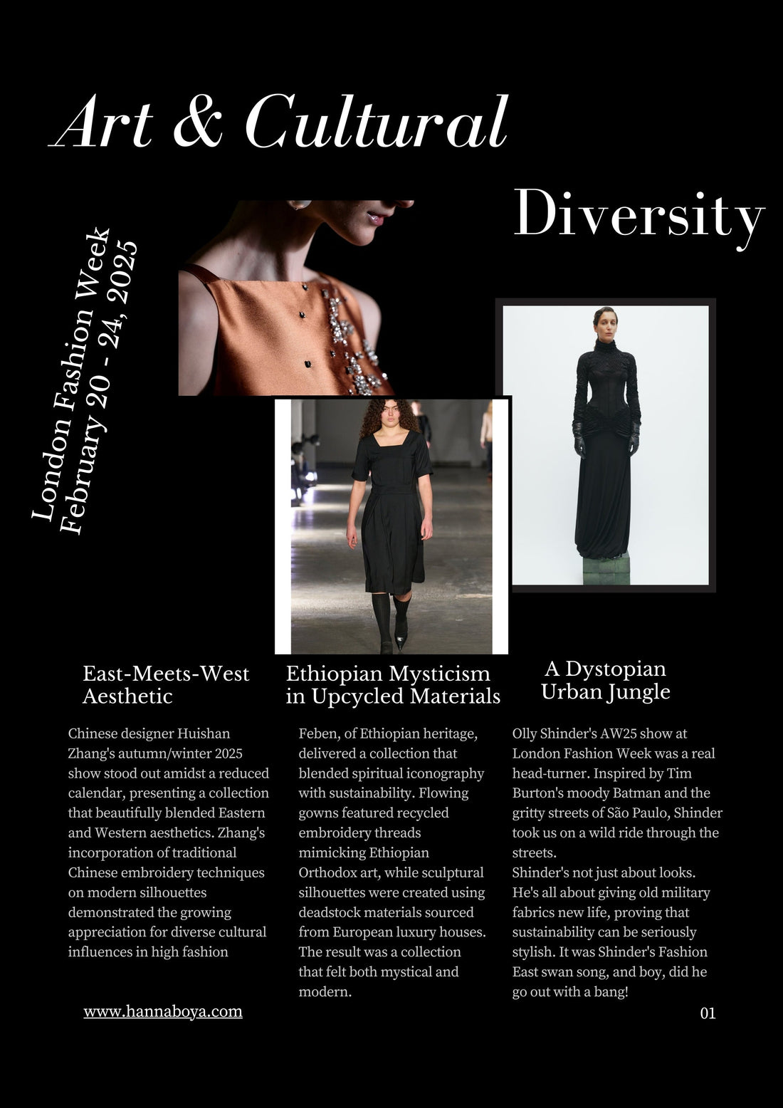 London Fashion Week: February 20-24, 2025