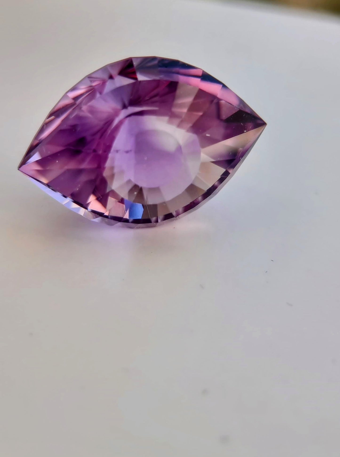 46ct Natural Purple Amethyst Cleopatra Eye