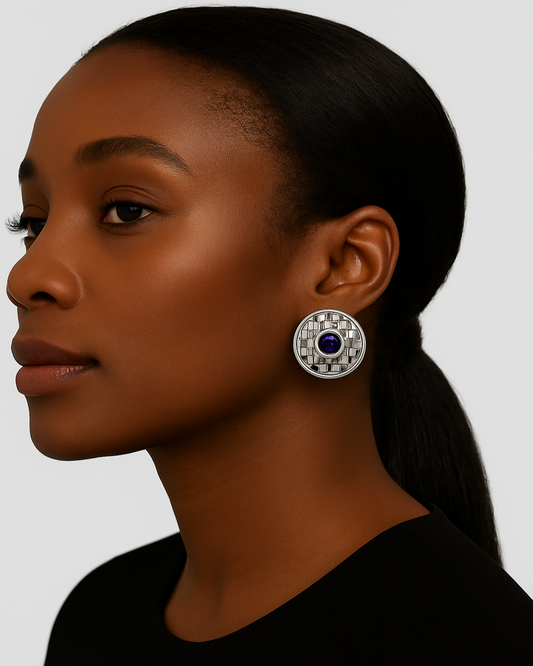NYAKALLO Basket Stud Earrings