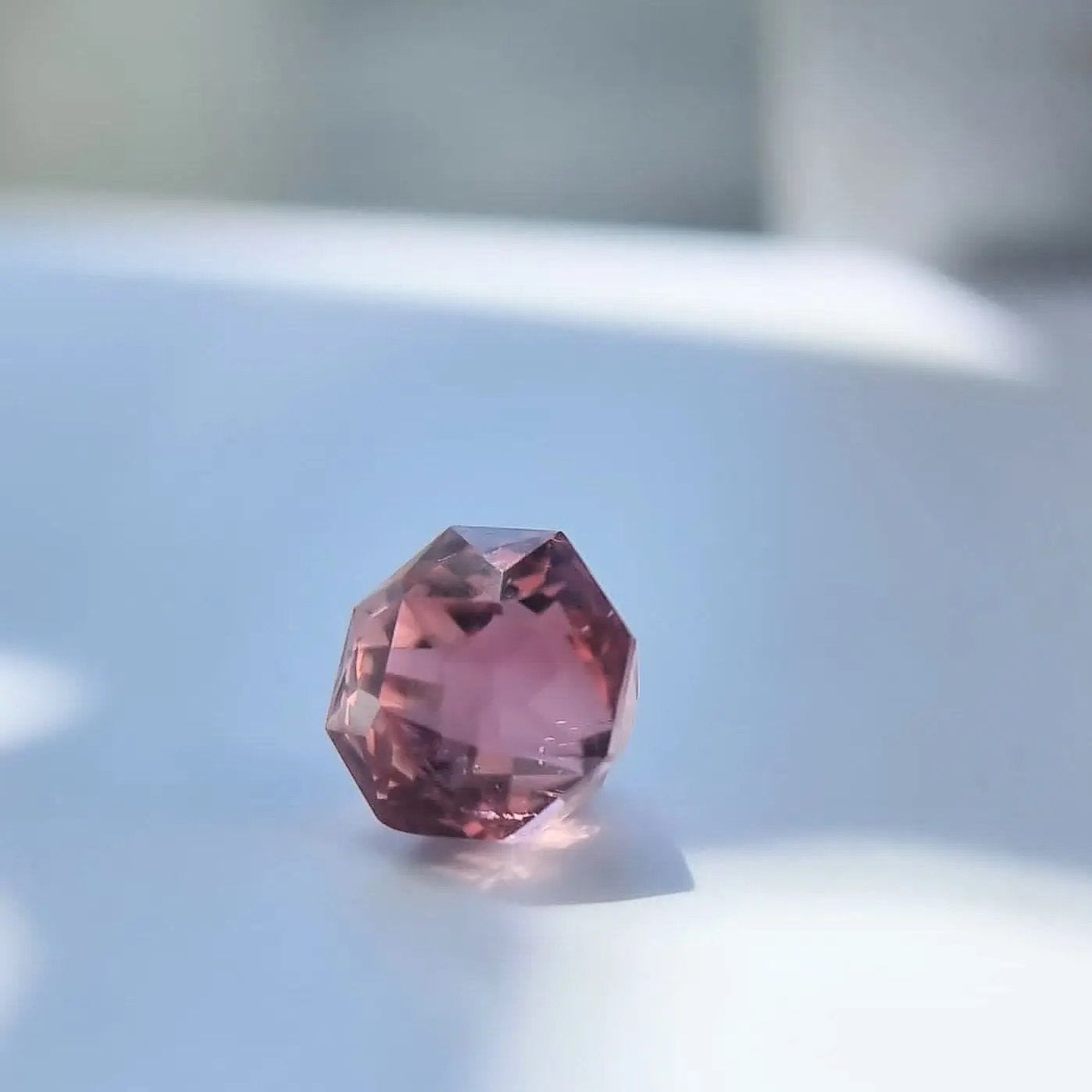 Exquisite 5.28ct octagonal pink tourmaline gemstone with a rich natural hue. Ideal for crafting unique rings, pendants, or collector’s pieces.