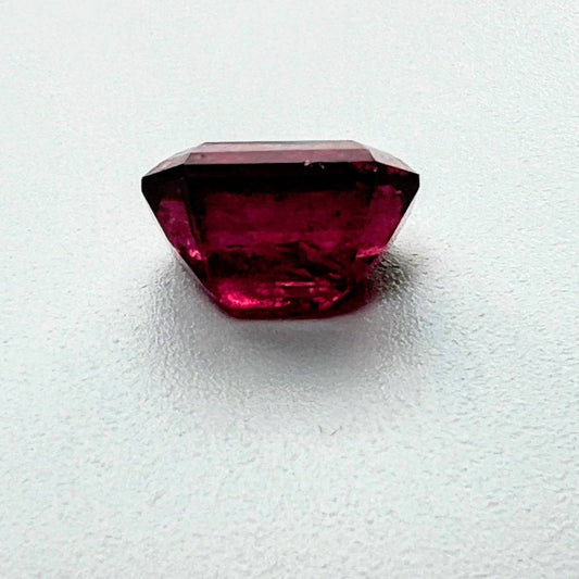 8.40ct Baguette Cut Rubellite Gemstone - Hanna Boya
