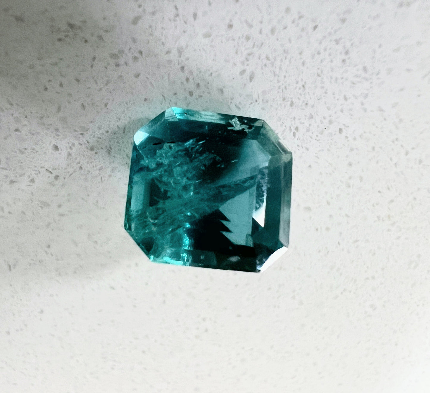 3.05ct Non-Oil Natural Blue Green Emerald Gemstone - Hanna Boya