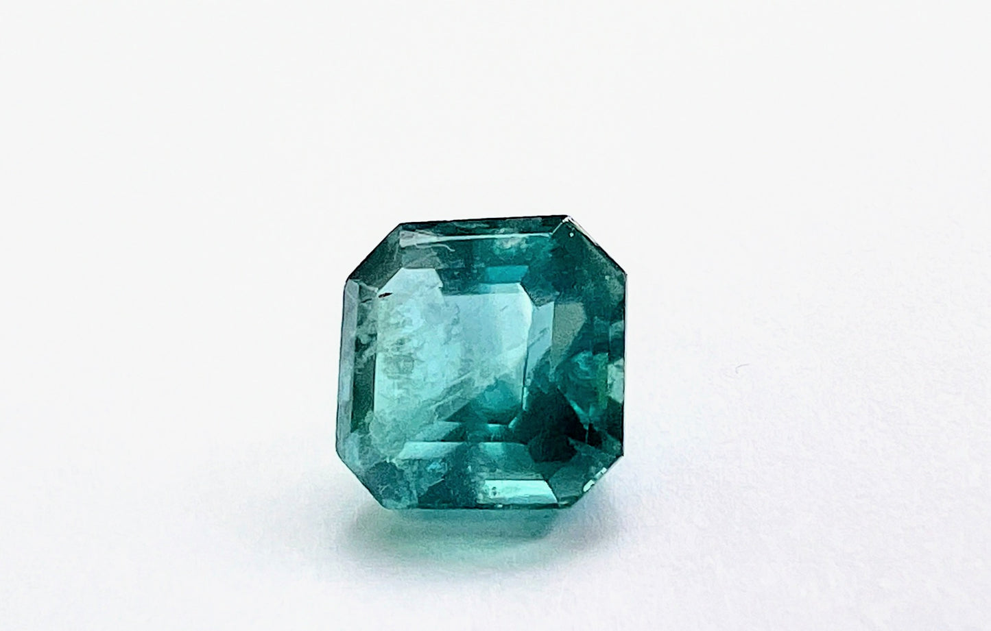 3.05ct Non-Oil Natural Blue Green Emerald Gemstone - Hanna Boya