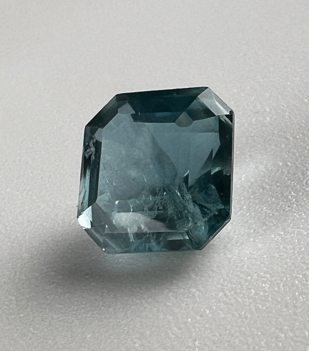 3.05ct Non-Oil Natural Blue Green Emerald Gemstone - Hanna Boya