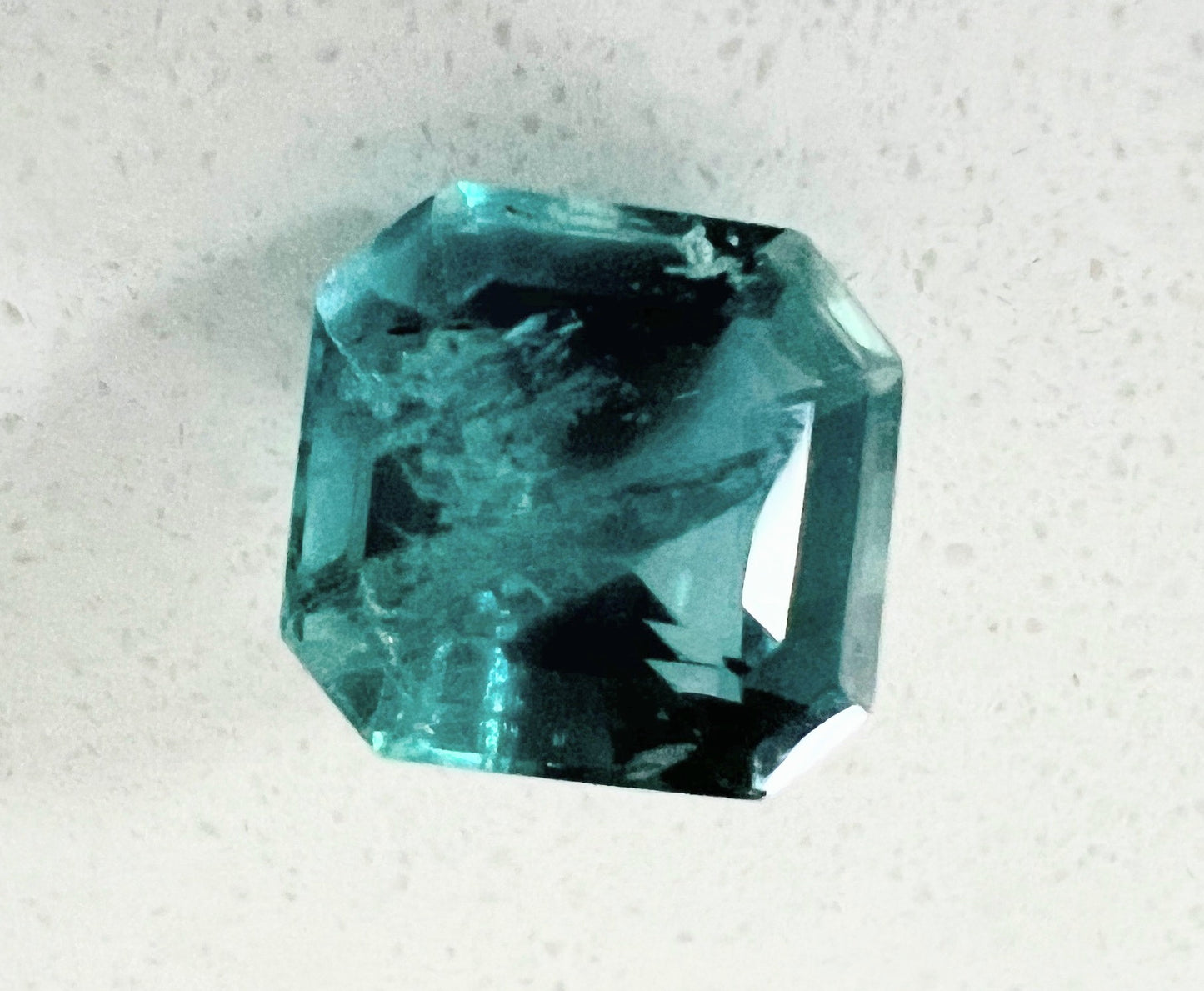 3.05ct Non-Oil Natural Blue Green Emerald Gemstone - Hanna Boya