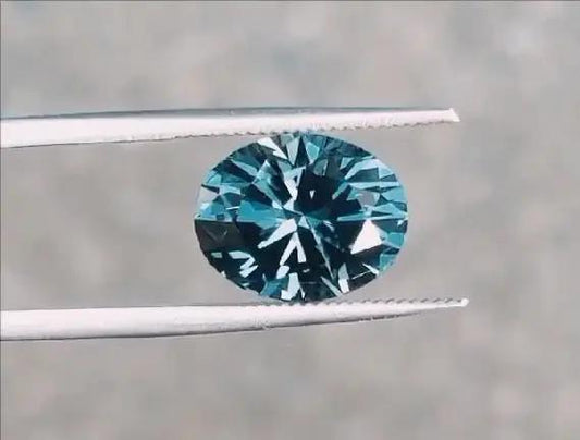 1.3ct Natural UNTREATED Teal Blue Sapphire Gemstone - Hanna Boya