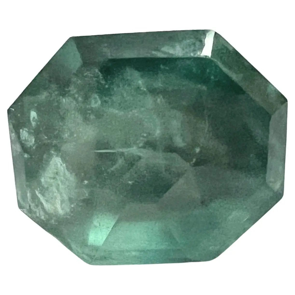 10.35ct Radiant Cut Natural Non-Oil Green Emerald Gemstone - Hanna Boya