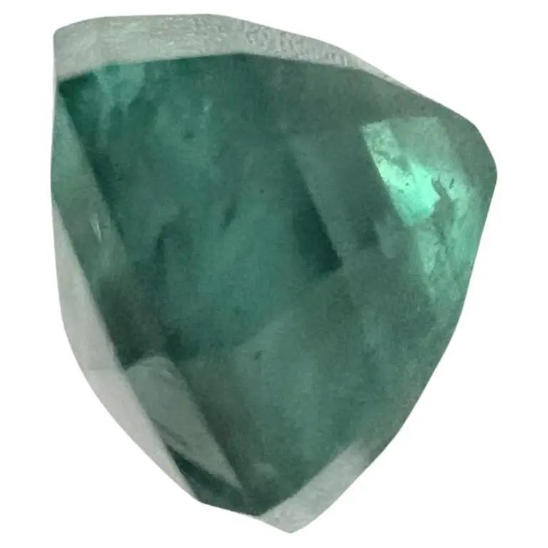 10.35ct Radiant Cut Natural Non-Oil Green Emerald Gemstone - Hanna Boya