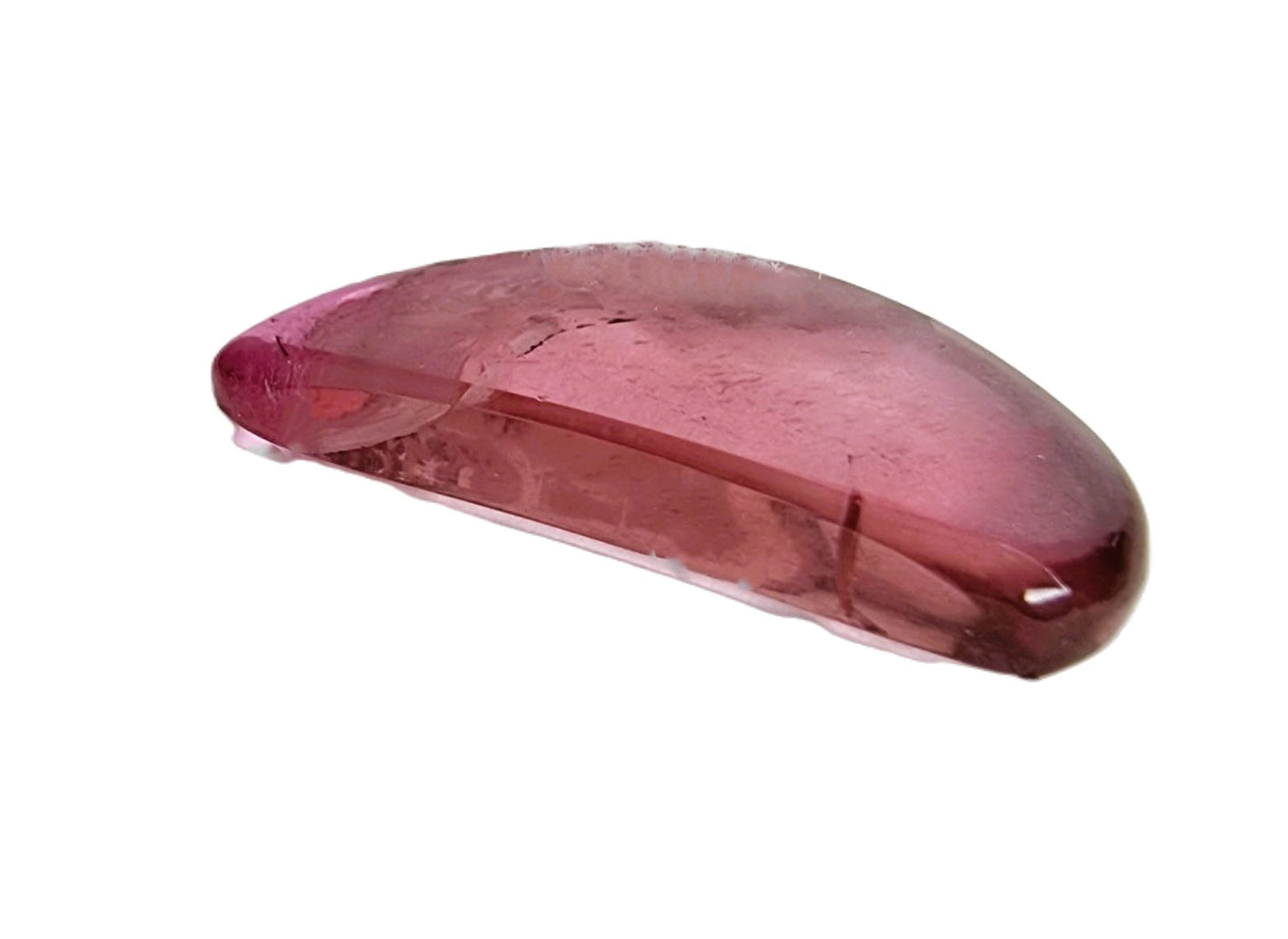 14.04ct Cabochon Reddish Pink Rubellite Loose Gemstone - Hanna Boya