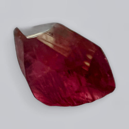 14.88ct Cushion Cut Intense Red Rubellite Tourmaline