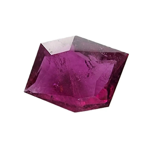 2.75-carat Custom Cut Pinkish Red Rubellite Tourmaline Gemstone