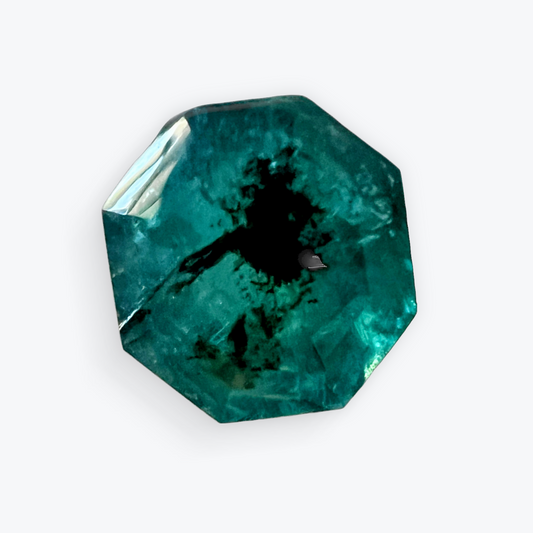 8.85ct Radiant Cut Natural Emerald Loose Gemstone