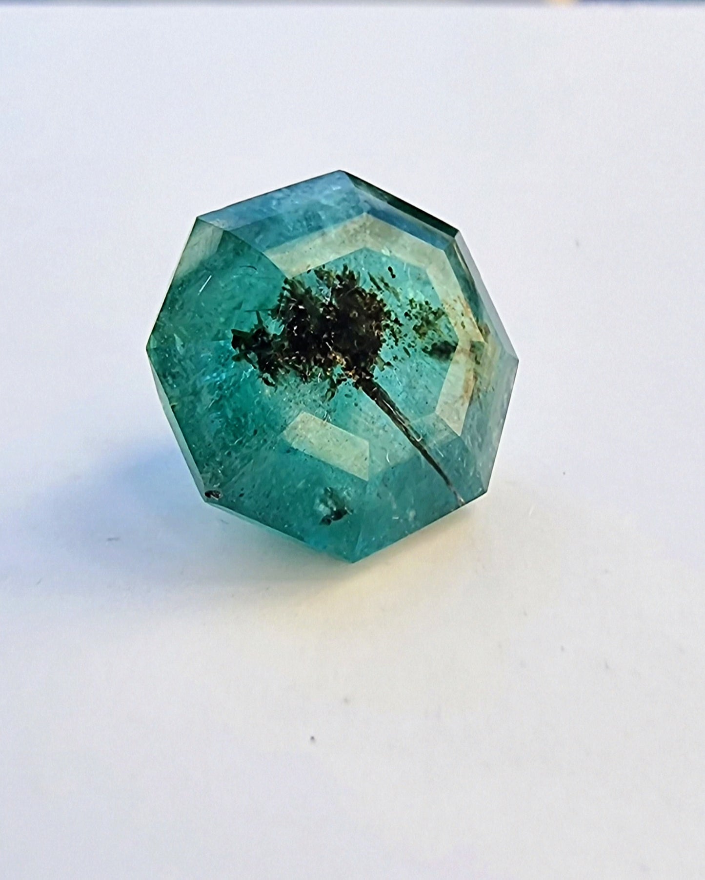 8.850ct Radiant Cut Natural Untreated Emerald Gemstone - Hanna Boya