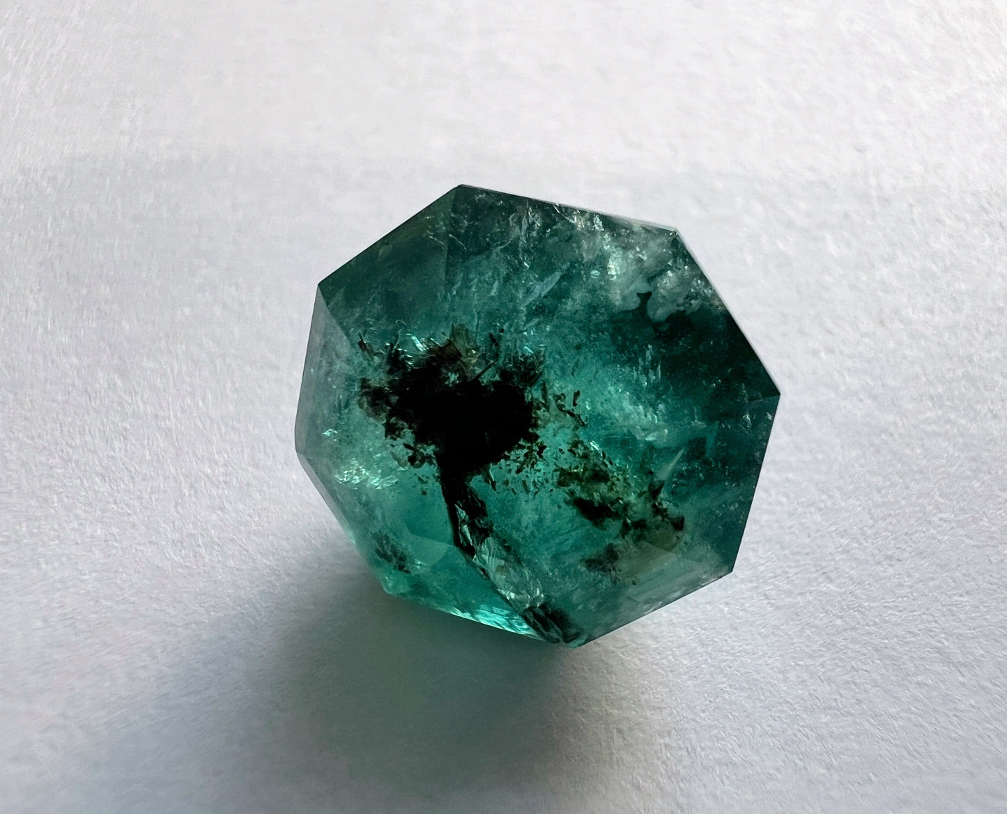 8.850ct Radiant Cut Natural Untreated Emerald Gemstone - Hanna Boya