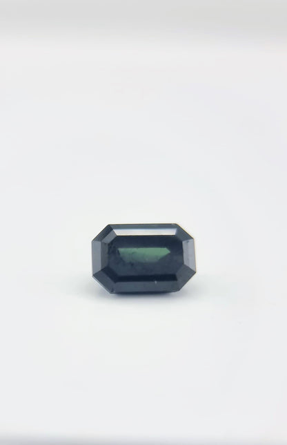 1.84 Rectangular Natural Greenish Blue Sapphire Gemstone