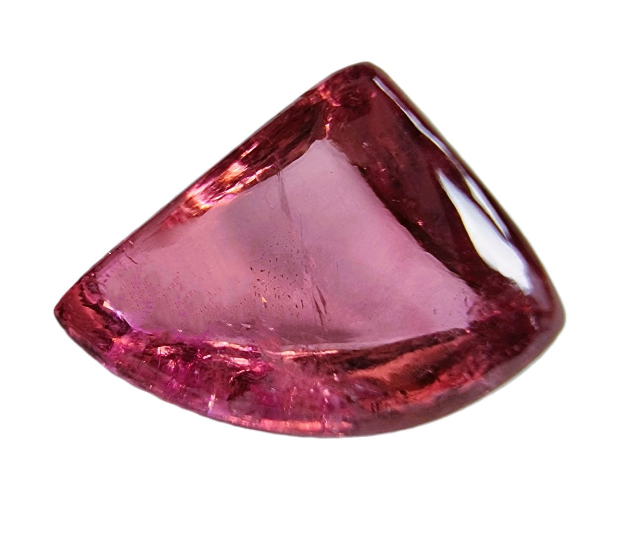 13.20ct Cabochon Red Rubellite Loose gemstone