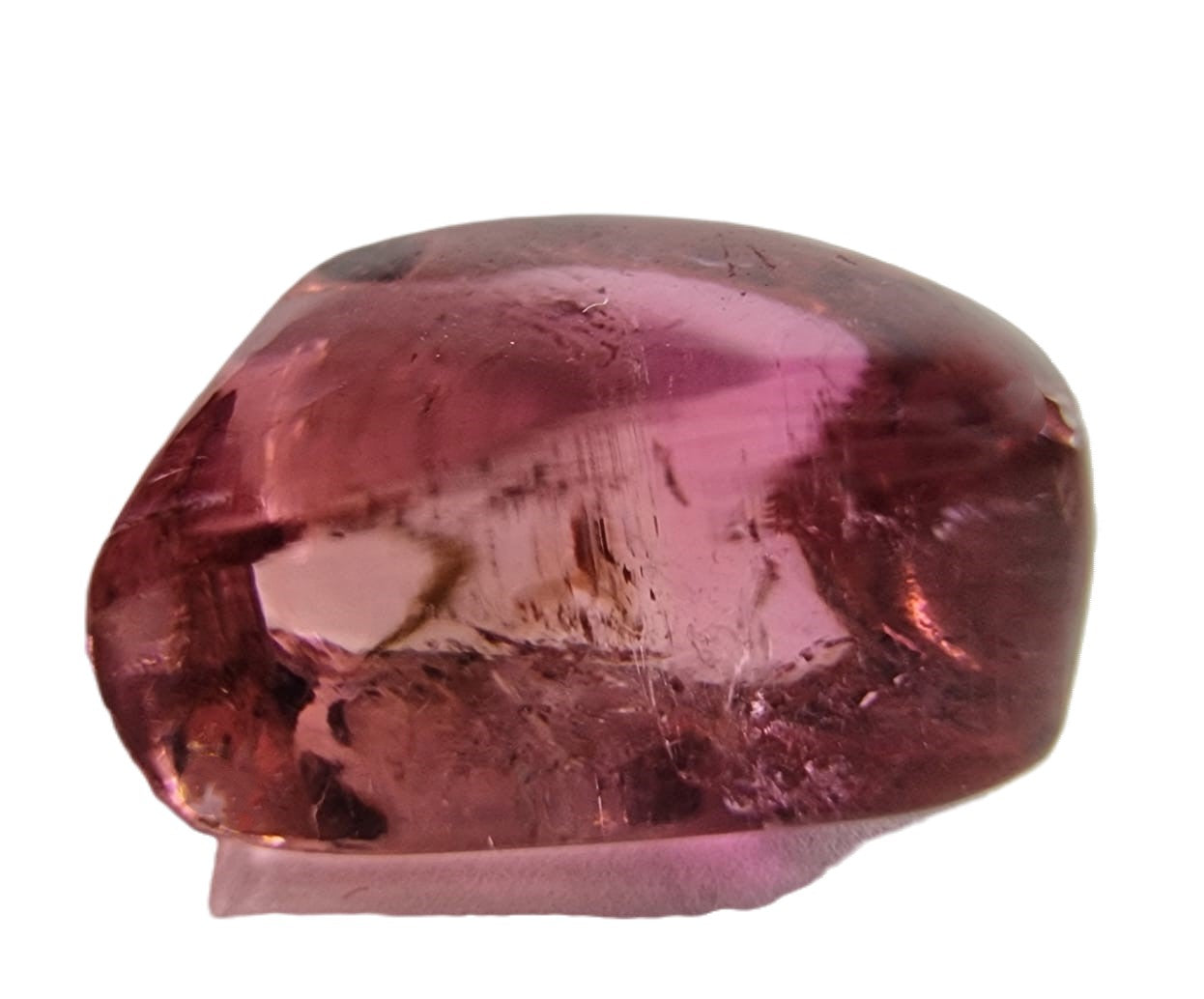 14.7ct Cabochon Red Rubellite Loose Gemstone