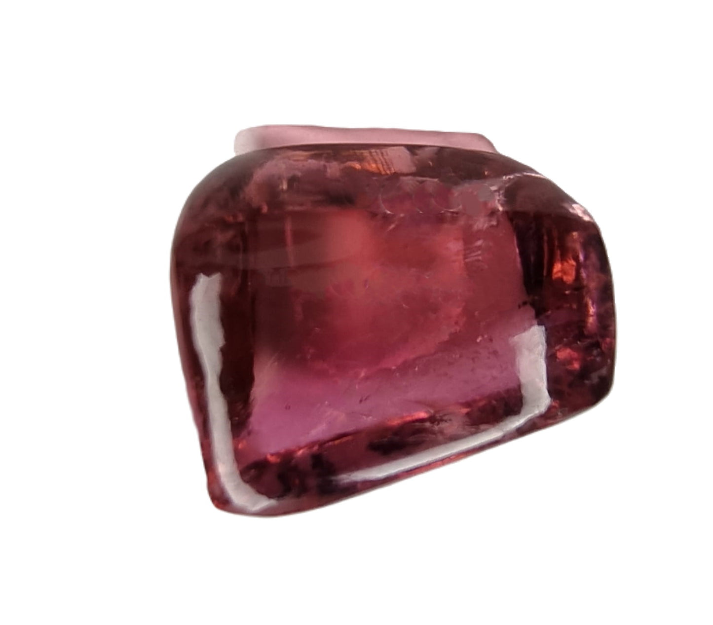 14.5ct Cabochon Red Rubellite Loose Gemstone