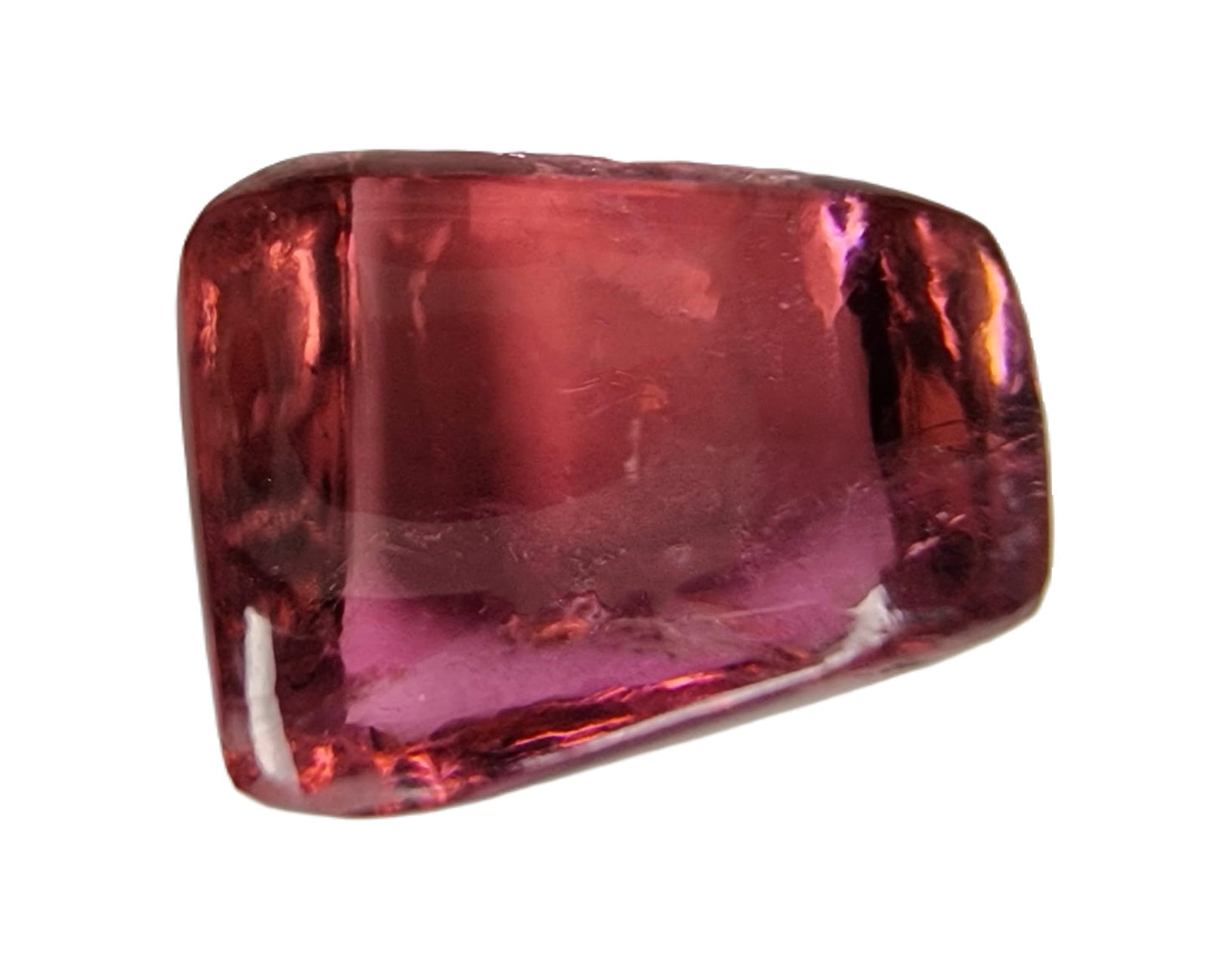 14.5ct Cabochon Red Rubellite Loose Gemstone