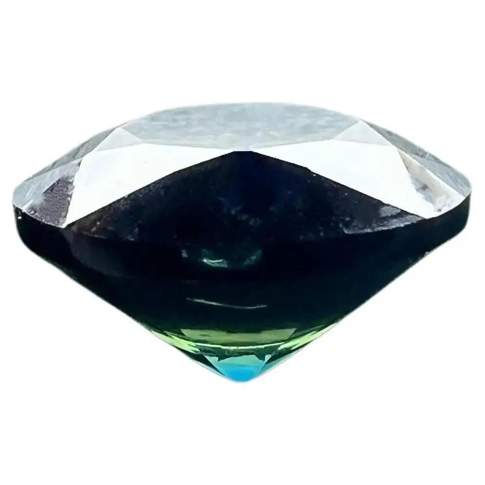 3.10ct Round Natural Navy Blue Sapphire Gemstone