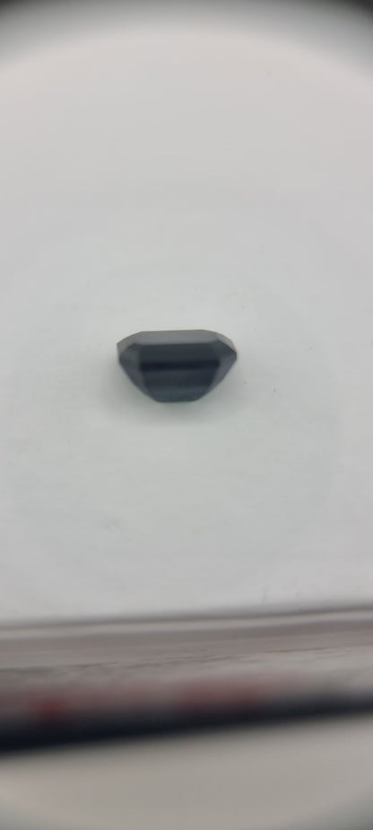 1.84 Rectangular Natural Greenish Blue Sapphire Gemstone