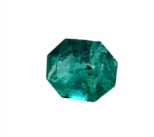 2.02ct Octagonal Natural Untreated Emerald Loose Gemstone