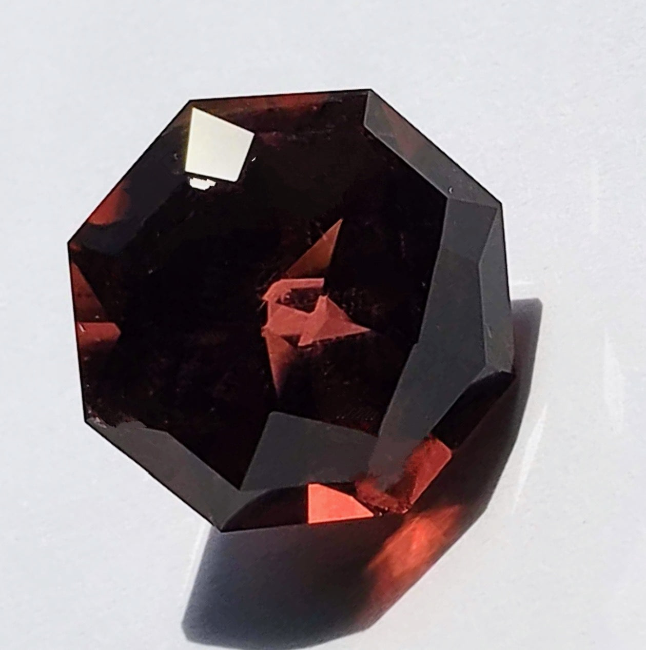 Natural 19.38ct Round Deep Red Rubellite Loose Gemstone