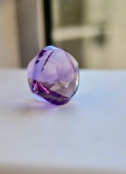 46ct Natural Purple Amethyst Cleopatra Eye
