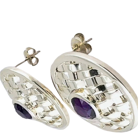 NYAKALLO Basket Stud Earrings