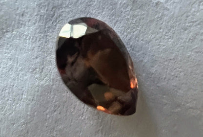 2.02ct Pear Cut Natural Eye Clean Red Zircon loose gemstone