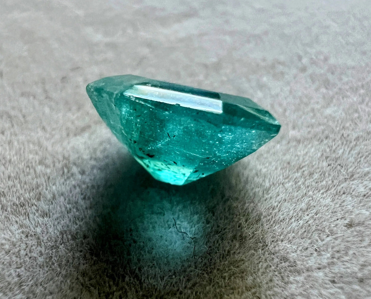 2.02ct Octagonal Natural Untreated Emerald Loose Gemstone