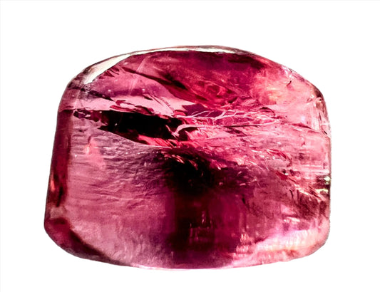 7.43ct Custom Cabochon Rubellite Tourmaline Loose Gemstone