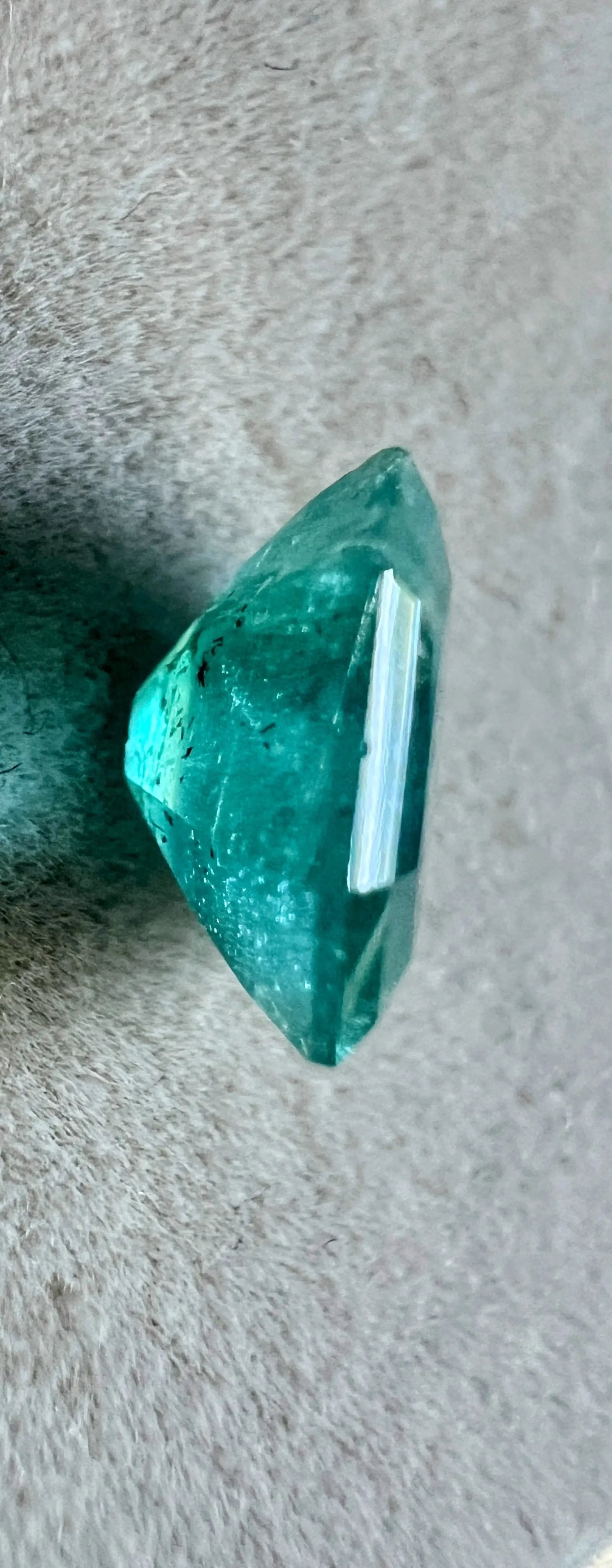 2.02ct Octagonal Natural Untreated Emerald Loose Gemstone