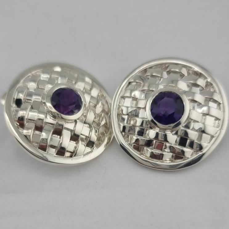 NYAKALLO Basket Stud Earrings