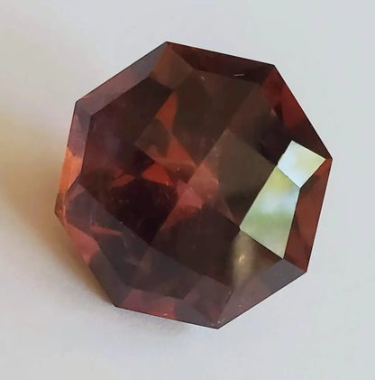 Natural 19.38ct Round Deep Red Rubellite Loose Gemstone