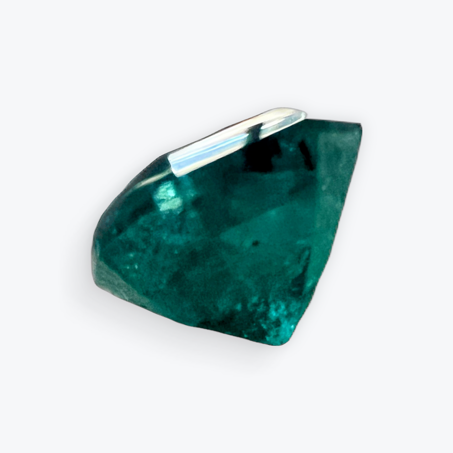 8.85ct Radiant Cut Natural Emerald Loose Gemstone