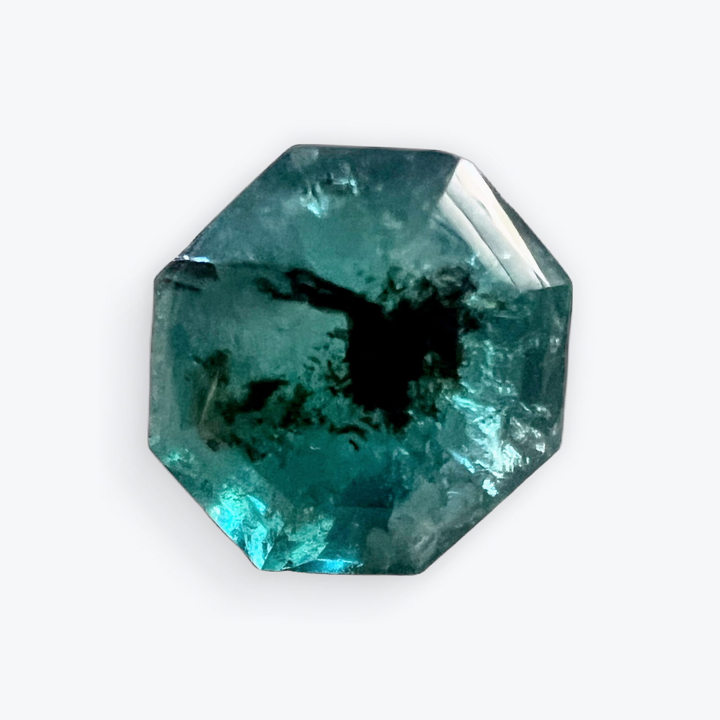 8.85ct Radiant Cut Natural Emerald Loose Gemstone