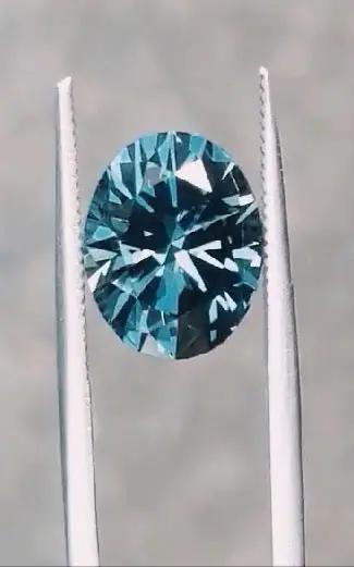 1.3ct Natural UNTREATED Teal Blue Sapphire Gemstone