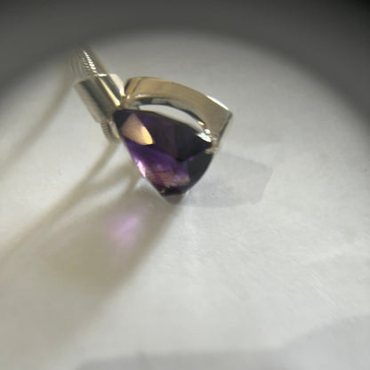 Custom  Amethyst Necklace Pendant