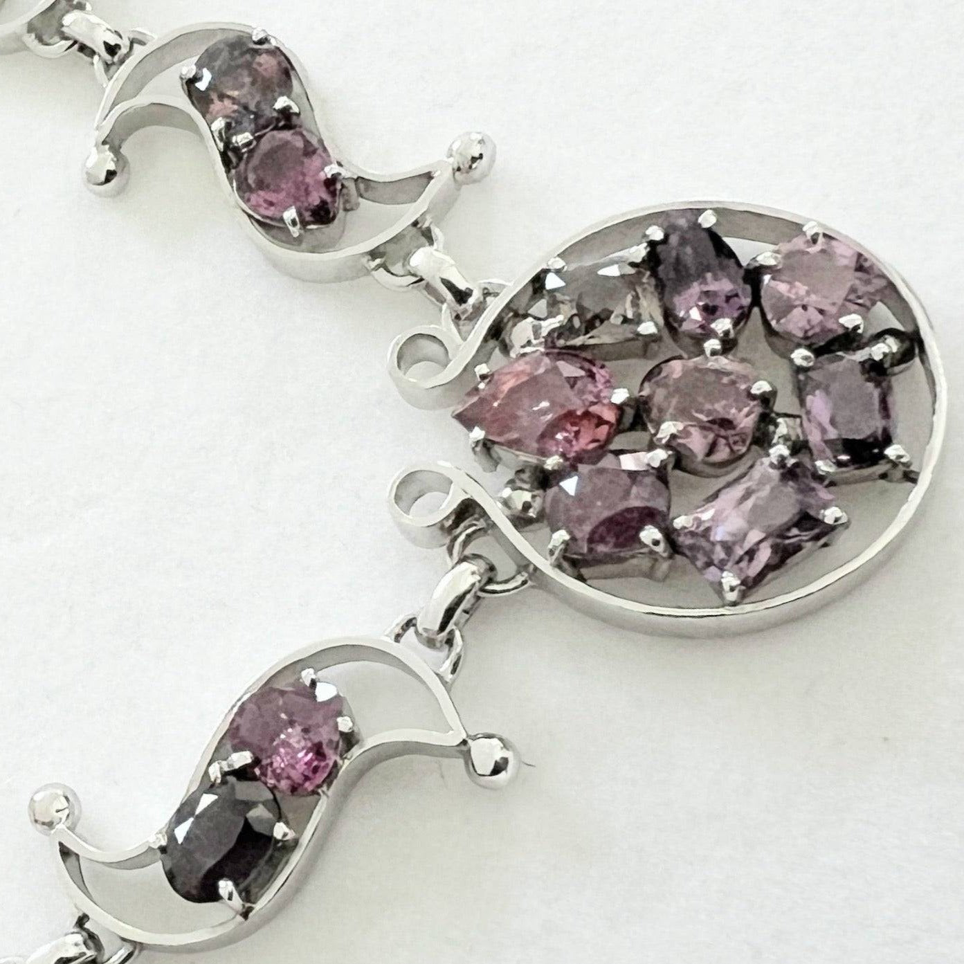 Pink Sapphire Celebration Necklace