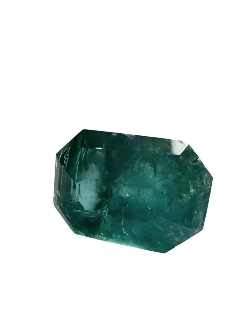 10.90ct Natural No-oil Green Emerald Gemstone