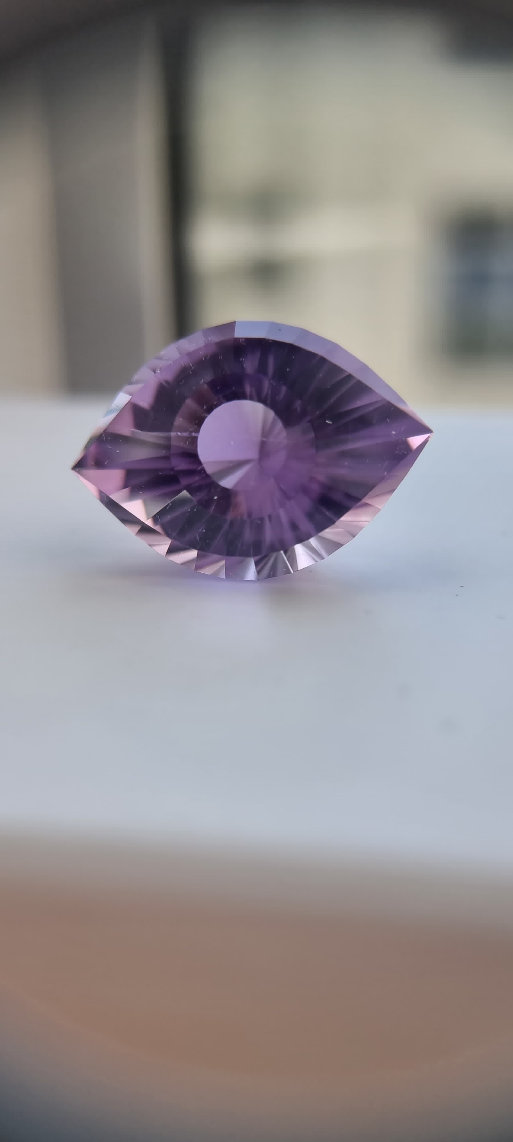 46ct Natural Purple Amethyst Cleopatra Eye - Hanna Boya
