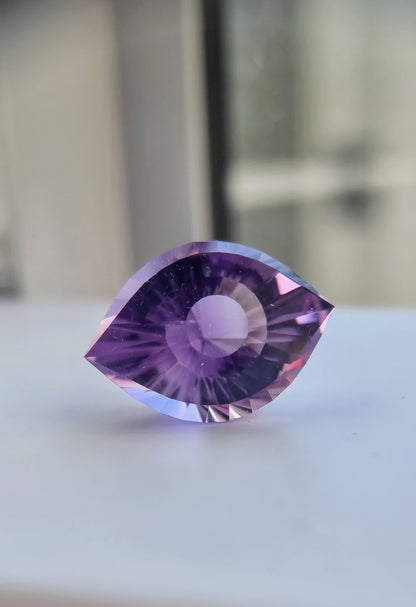 46ct Natural Purple Amethyst Cleopatra Eye - Hanna Boya