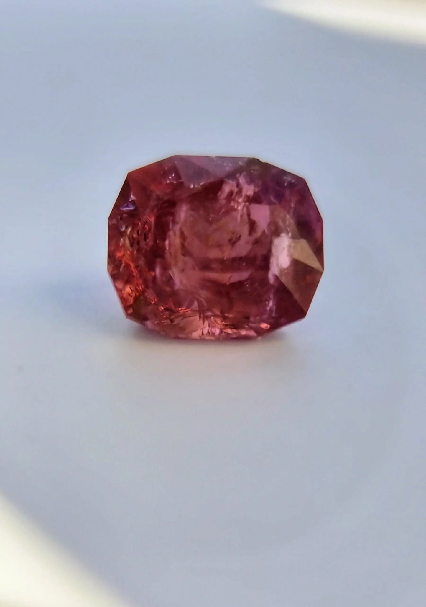 7.42ct Pink Tourmaline Gemstone featuring a cushion cut and radiant pink hues. A standout collectible for gemstone lovers and jewelry makers.
