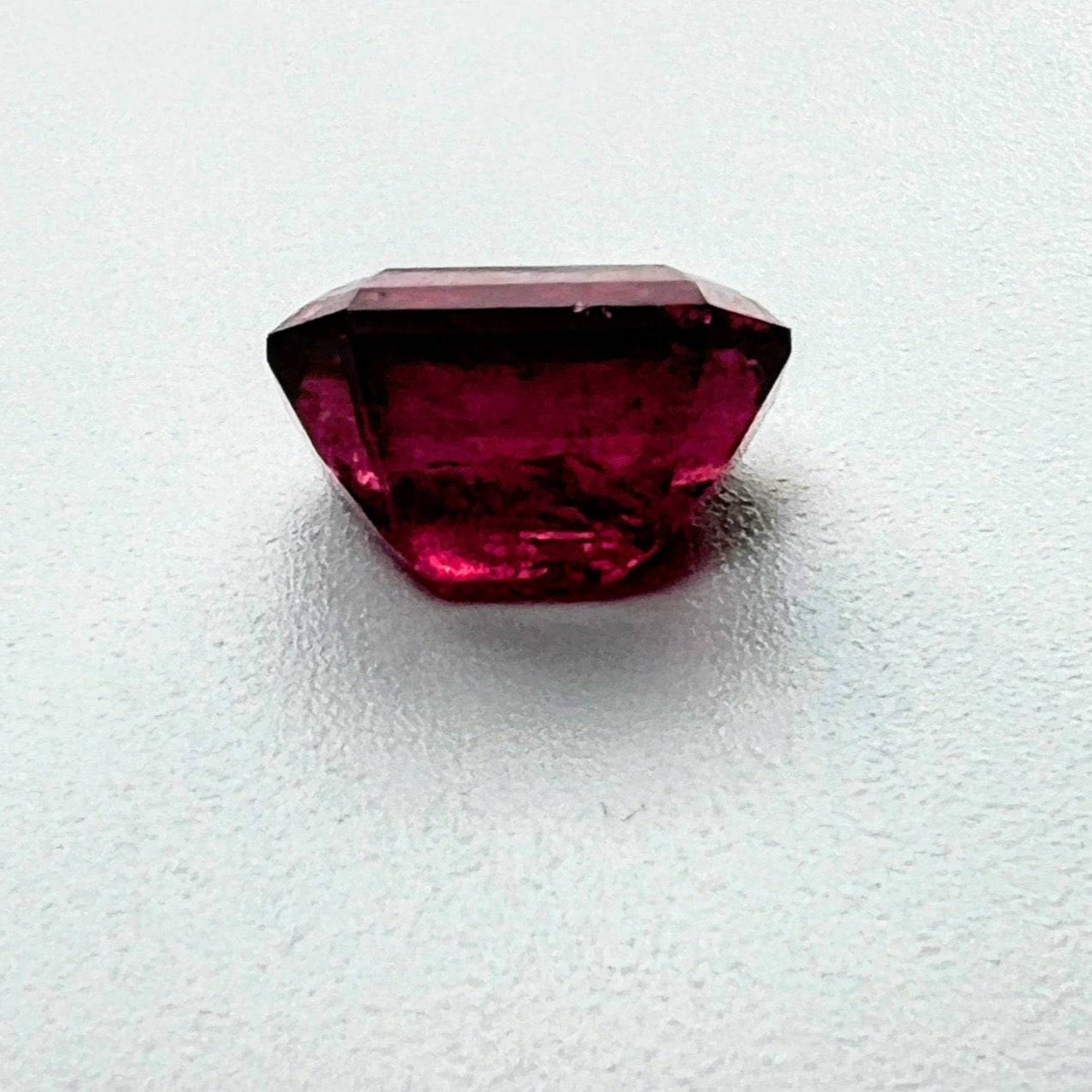 8.40ct Baguette Cut Rubellite Gemstone - Hanna Boya