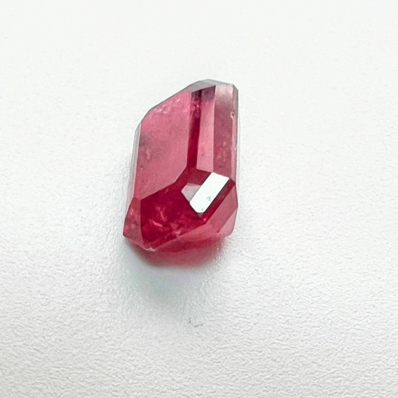 8.40ct Baguette Cut Rubellite Gemstone - Hanna Boya