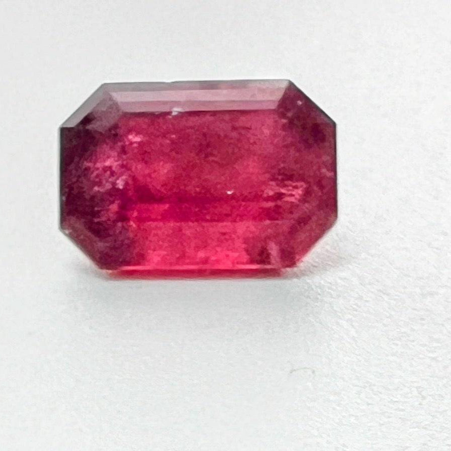 8.40ct Baguette Cut Rubellite Gemstone - Hanna Boya