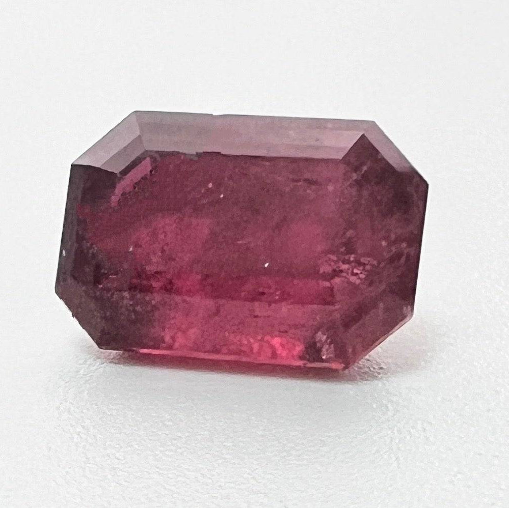 8.40ct Baguette Cut Rubellite Gemstone - Hanna Boya