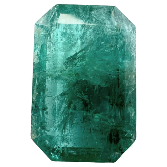 7.90ct Non-Oil Natural Emerald Gemstone - Hanna Boya