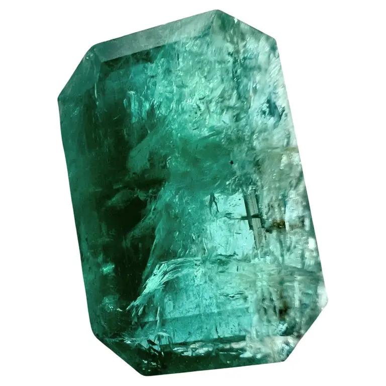 7.90ct Non-Oil Natural Emerald Gemstone - Hanna Boya